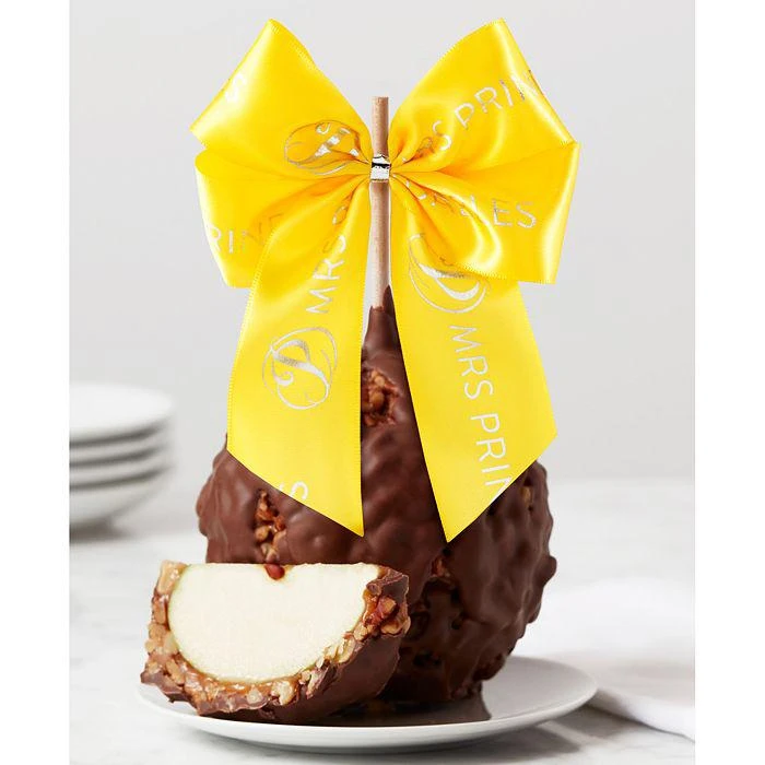 商品Mrs Prindables|Milk Chocolate Walnut Pecan Jumbo Caramel Apple,价格¥240,第1张图片