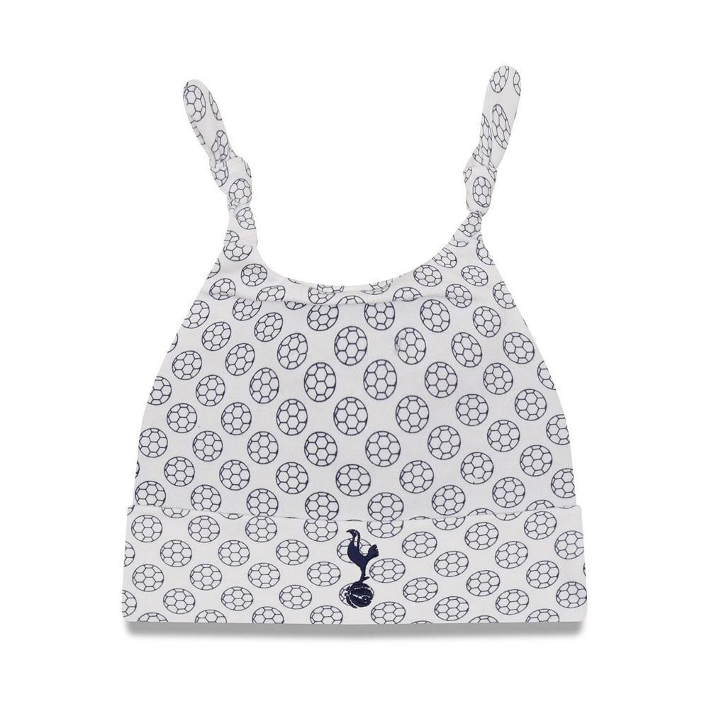 商品New Era|Infant Boys and Girls White Tottenham Hotspur Soccer Ball Cuffed Knit Hat,价格¥111,第1张图片
