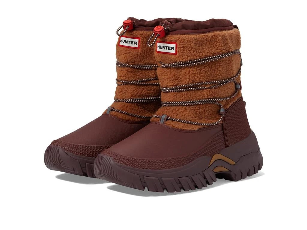 商品Hunter|Wanderer Short Sherpa Snow Boot,价格¥1256,第1张图片