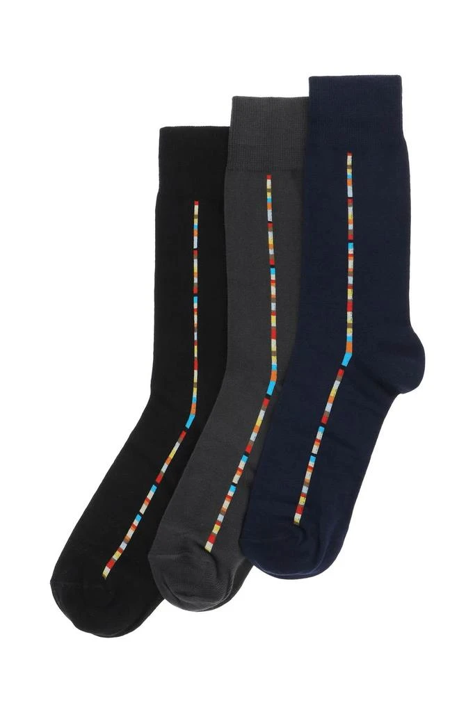 商品Paul Smith|Paul smith central signature stripe socks,价格¥474,第2张图片详细描述