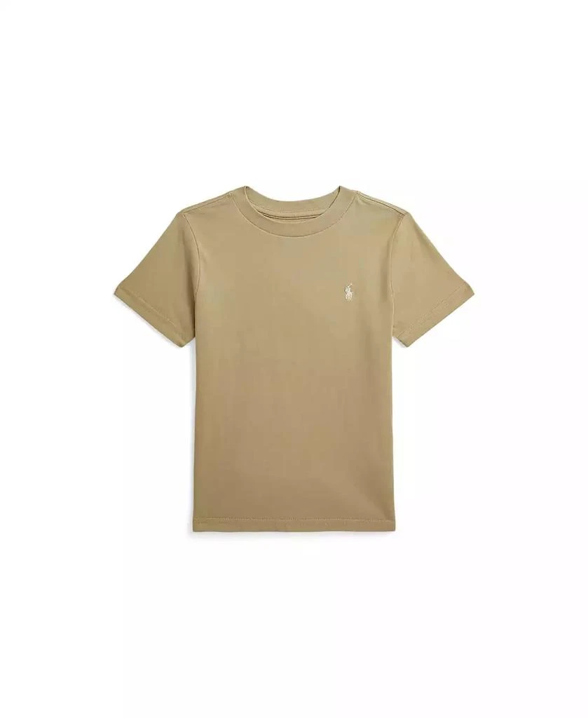 商品Ralph Lauren|Toddler and Little Boys Cotton Jersey Crewneck Tee,价格¥44,第1张图片