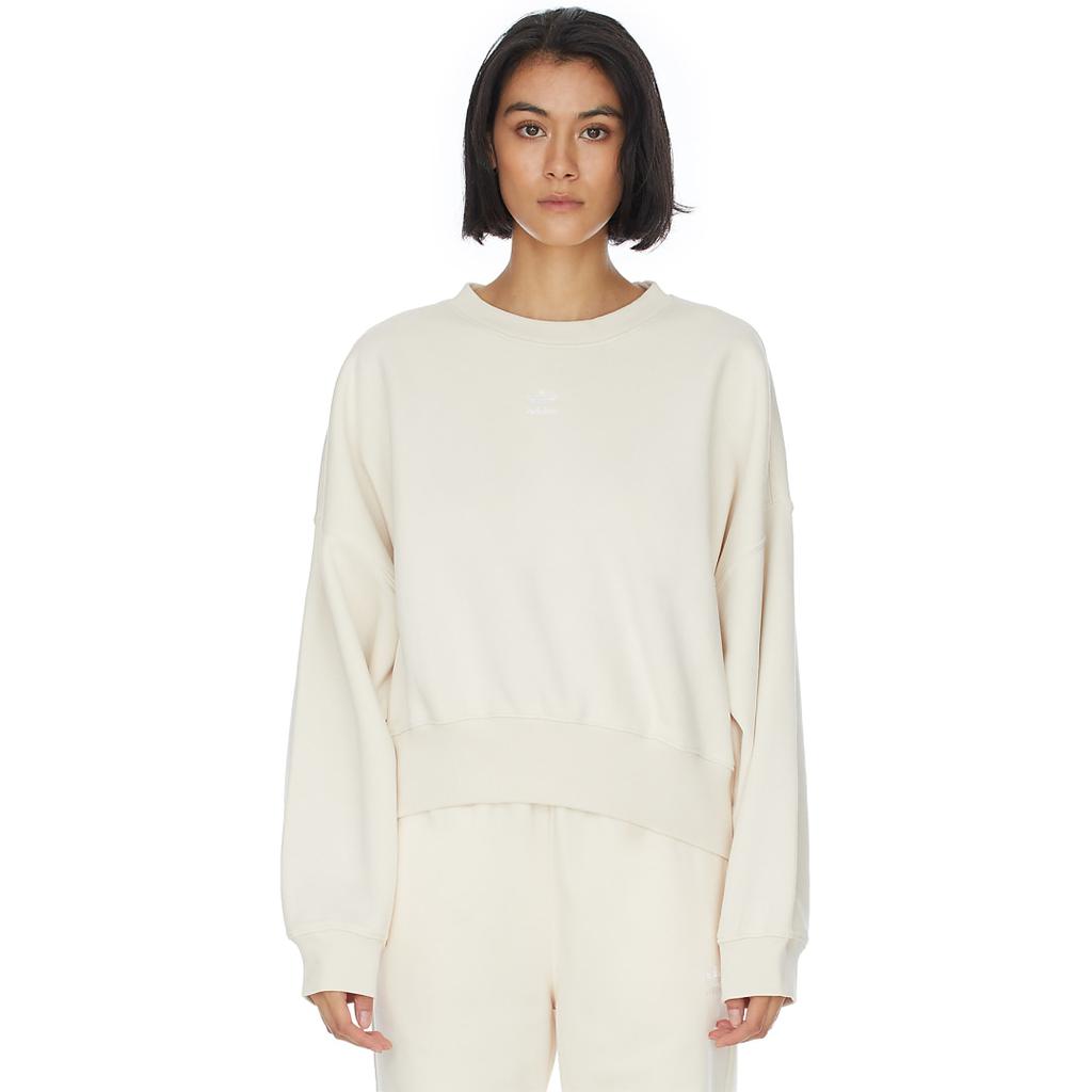 Adicolor Essentials Fleece Pullover Sweater - Wonder White商品第1张图片规格展示