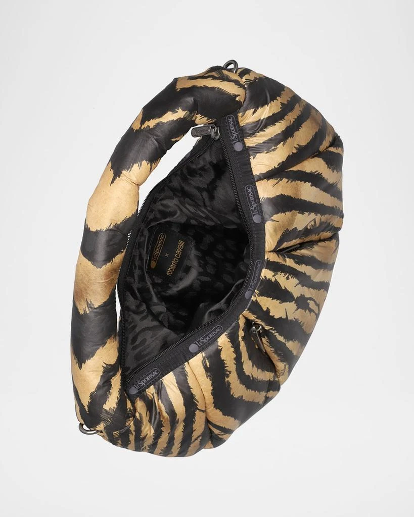 商品LeSportsac|x Robert Cavalli Venezia Small Zebra-Print Top-Handle Bag,价格¥2516,第4张图片详细描述