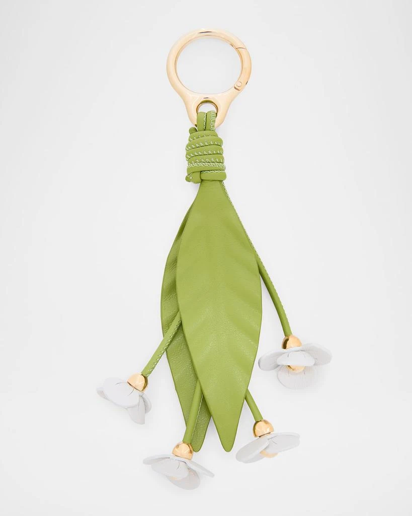 商品Loewe|Strawberry Flower Bag Charm in Calfskin Leather,价格¥5020,第1张图片