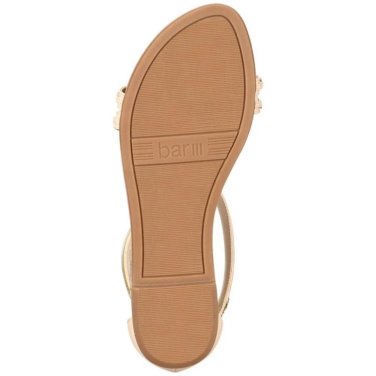 商品Bar III|Victoria Strappy Flat Sandals, Created for Macy's,价格¥154,第5张图片详细描述
