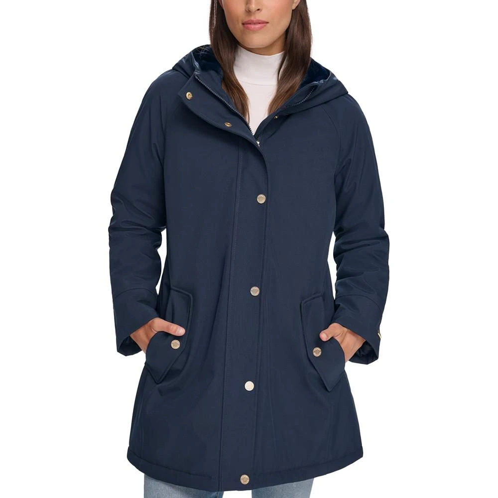 商品Tommy Hilfiger|Women's Hooded Anorak Raincoat,价格¥1018,第1张图片