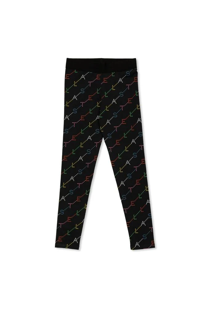 商品Stella McCartney|Stella McCartney Kids Logo Printed Skinny Cut Leggings,价格¥296,第1张图片