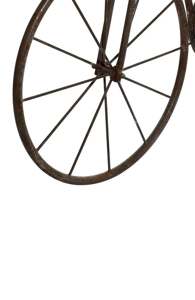 商品GINGER BIRCH STUDIO|Brown Metal Indoor & Outdoor Bike Plant Stand,价格¥3863,第4张图片详细描述