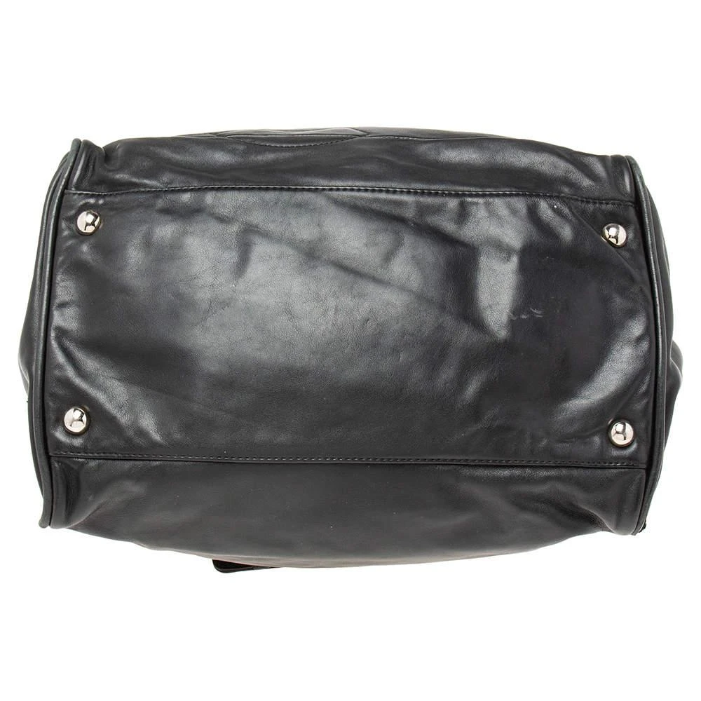 Chanel Black Leather Accordion Shoulder Bag 商品