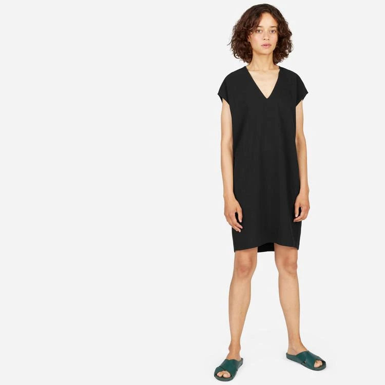 商品Everlane|The Japanese GoWeave V领茧型连衣裙,价格¥509,第1张图片
