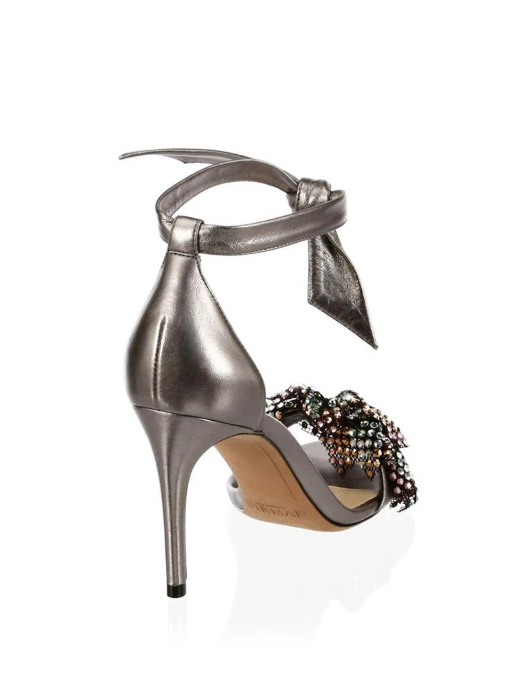 商品Alexandre Birman|Clarita Metallic Leather Ankle-Tie Sandals,价格¥2360,第2张图片详细描述