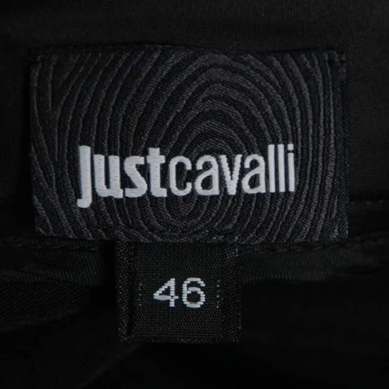 商品[二手商品] Just Cavalli|Just Cavalli Black Satin & Lace Maxi Skirt L,价格¥911,第4张图片详细描述