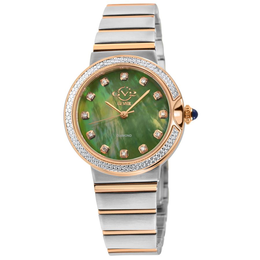 GV2 by Gevril Sorrento Ladies Quartz Watch 12448B商品第1张图片规格展示