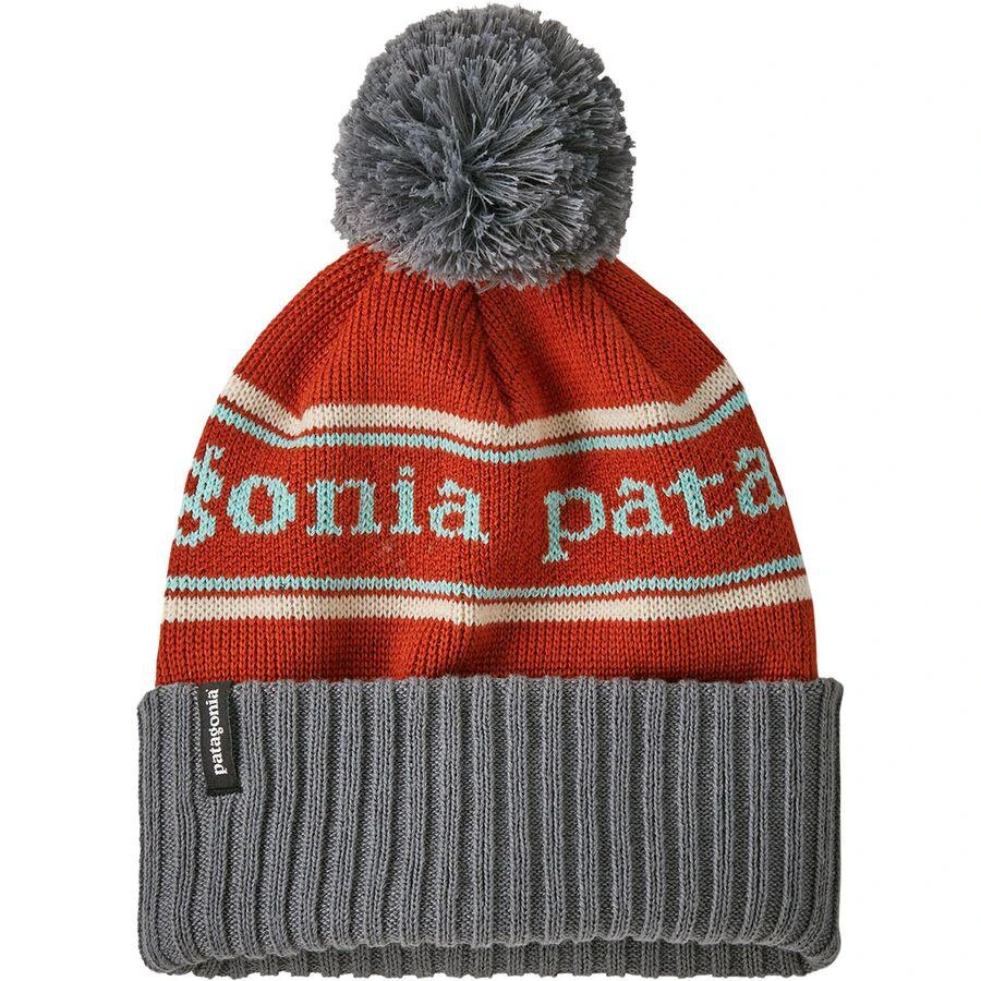 商品Patagonia|Powder Town Pom Beanie - 冬季绒线帽,价格¥162,第1张图片