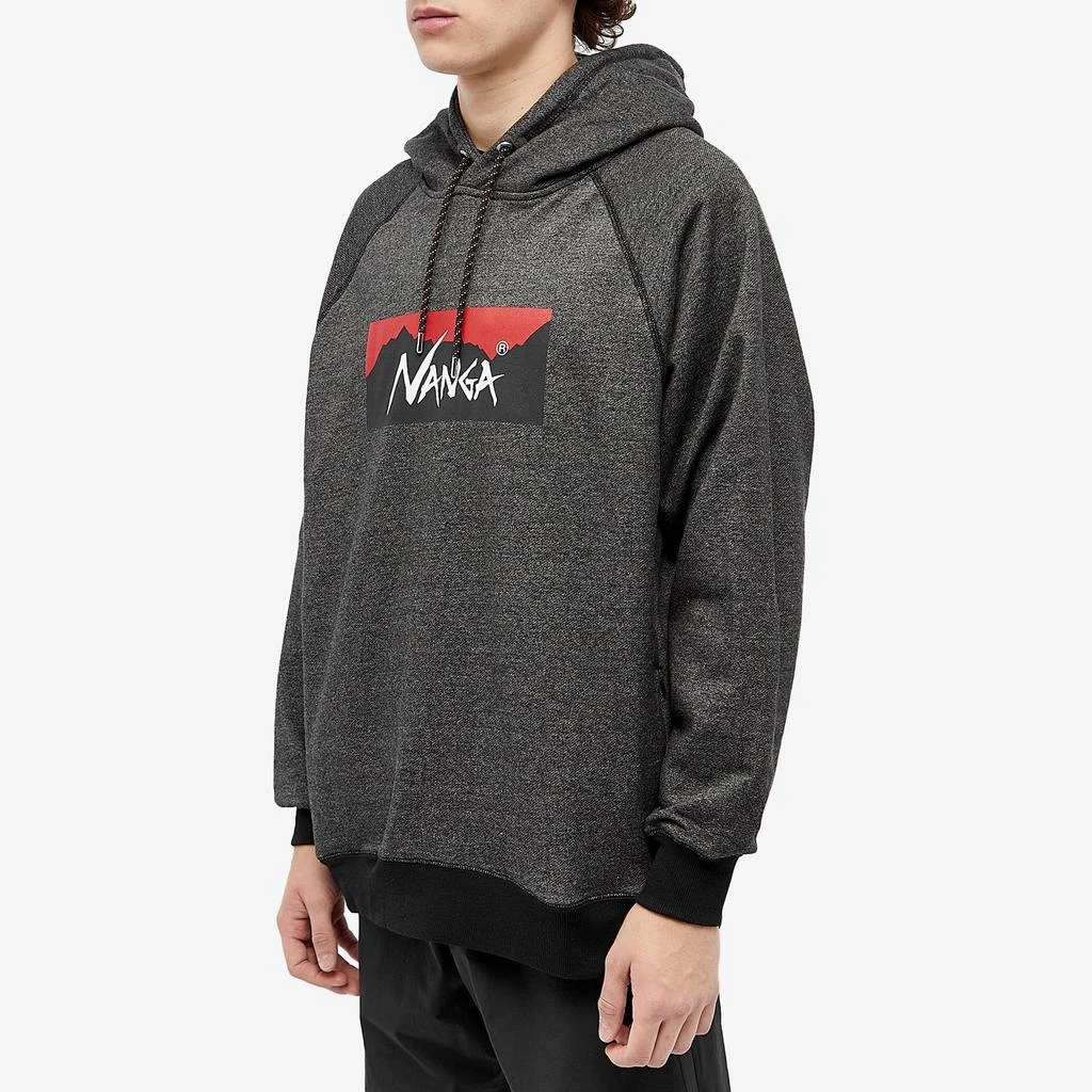 商品NANGA|NANGA Eco Hybrid Box Logo Hoodie,价格¥304,第2张图片详细描述