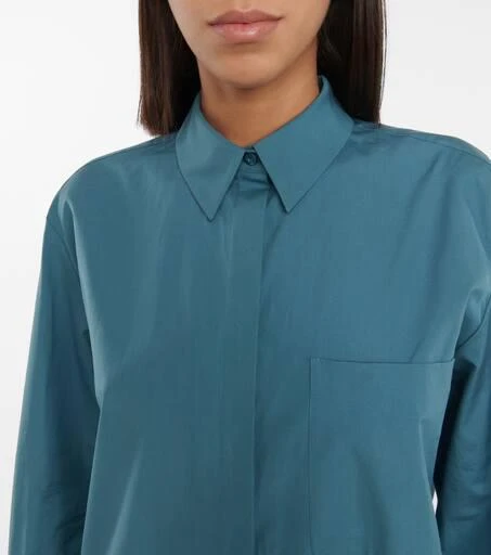商品Loro Piana|Desiree棉质府绸衬衫,价格¥9150,第4张图片详细描述