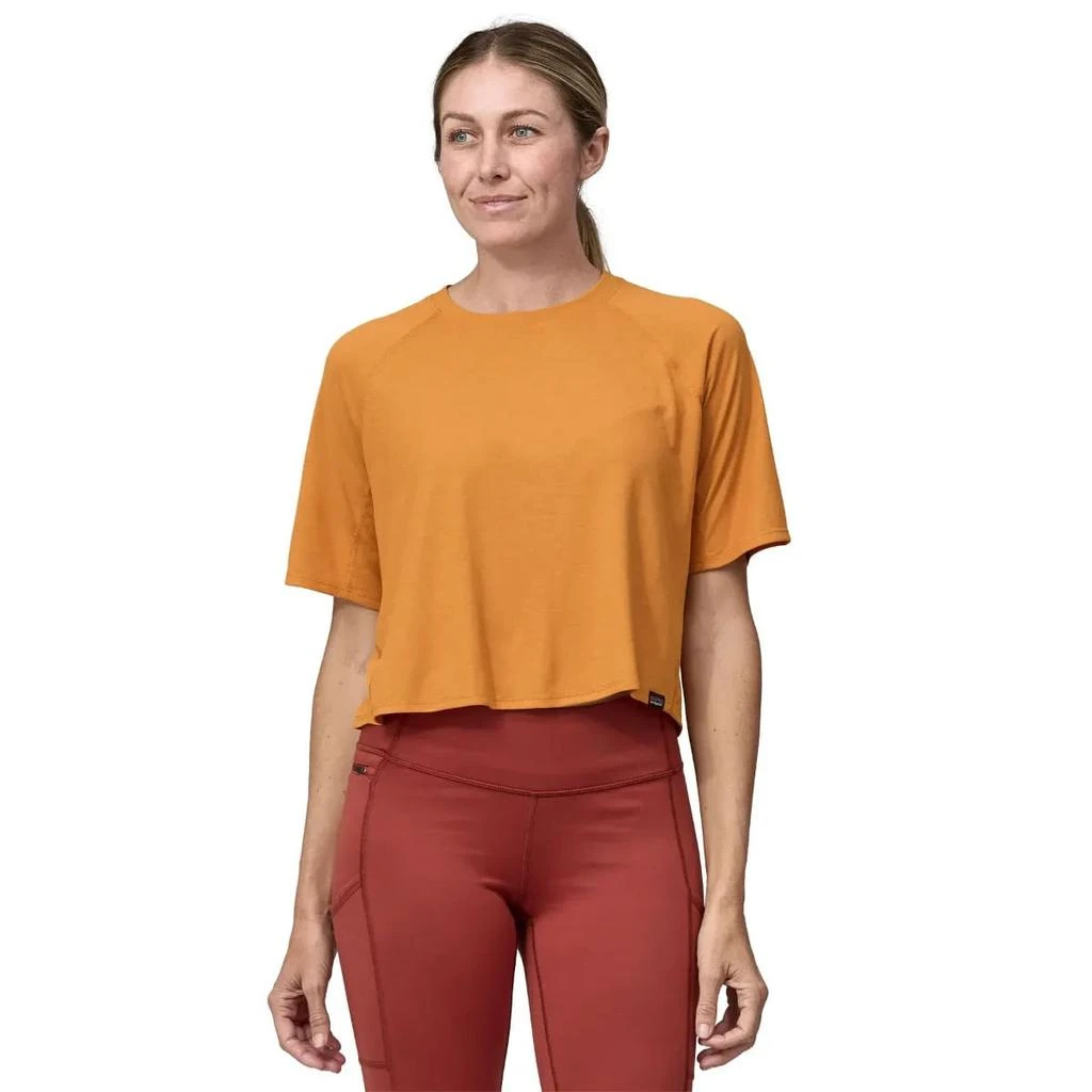 商品Patagonia|Patagonia Short-Sleeved Capilene Cool Trail Cropped Shirt - Women's,价格¥247,第2张图片详细描述