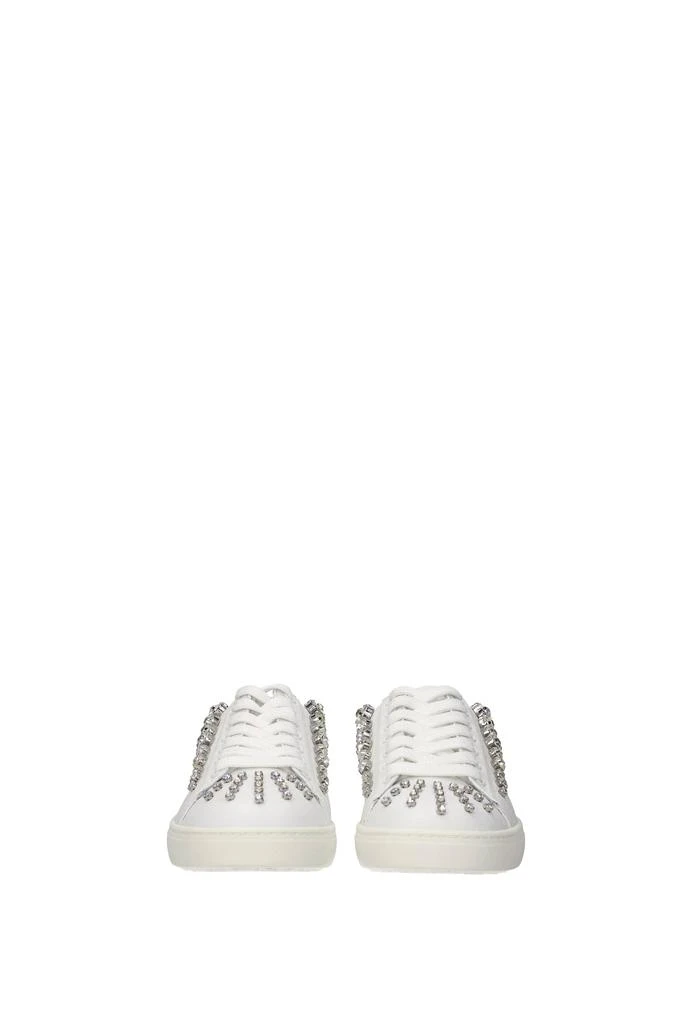 商品Stuart Weitzman|Sneakers Leather White,价格¥1443,第3张图片详细描述