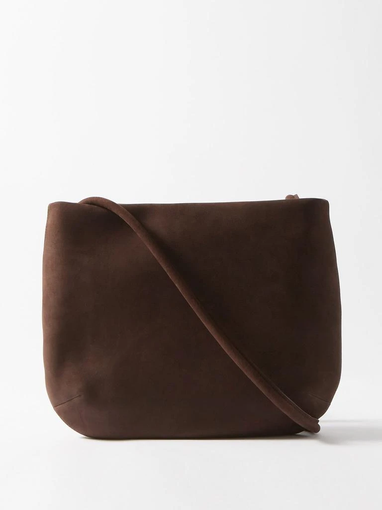 商品The Row|Romy suede cross-body bag,价格¥14427,第1张图片