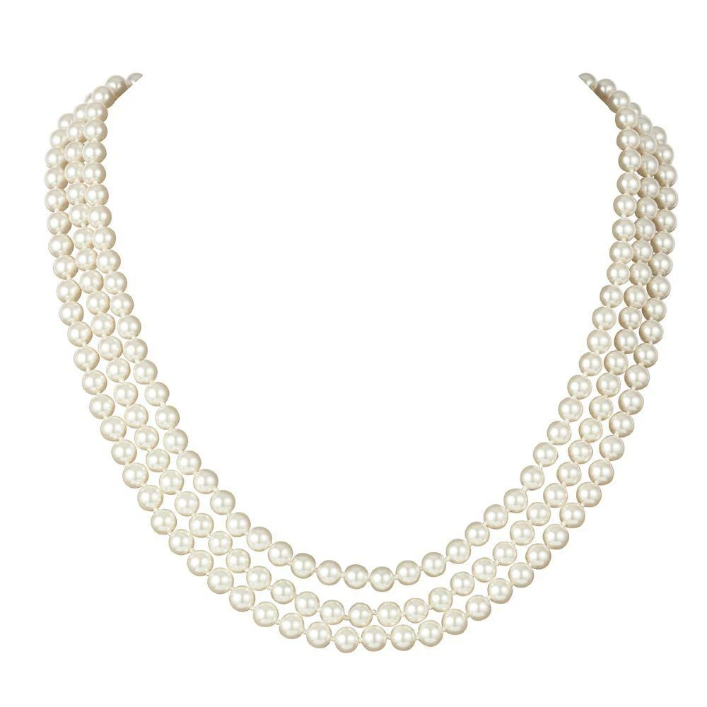 商品Susan Caplan Vintage|1960s vintage faux pearl triple strand necklace,价格¥586,第1张图片