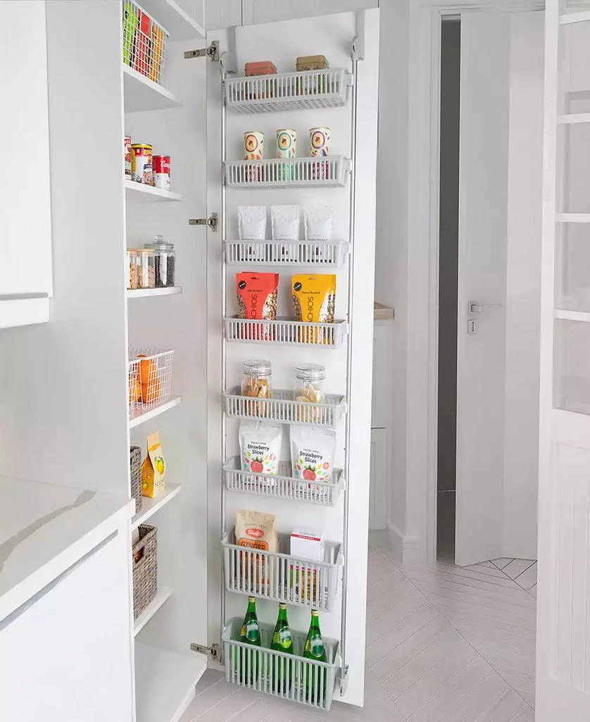商品Smart Design|8-Tier Over-the-Door Hanging Pantry Organizer,价格¥675,第4张图片详细描述