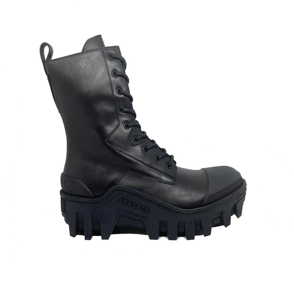 商品Versace|Versace Leather Boots,价格¥4932,第1张图片