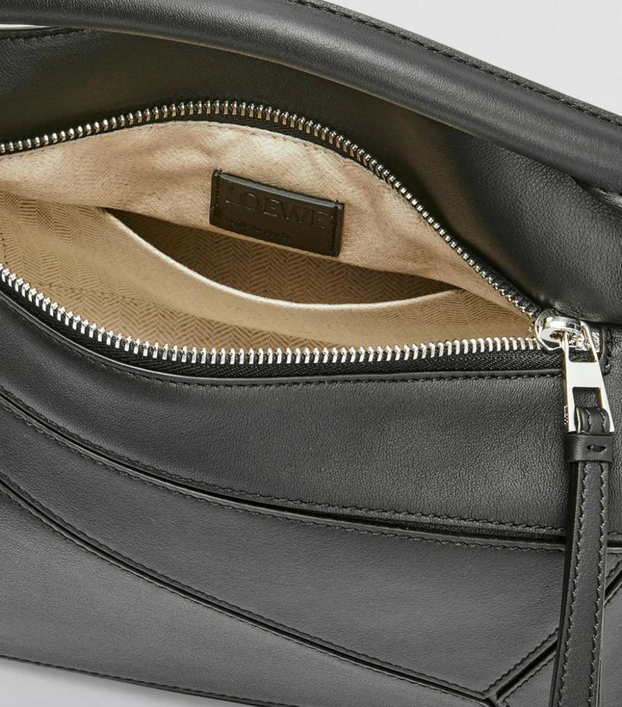 Small Leather Puzzle Top-Handle Bag 商品