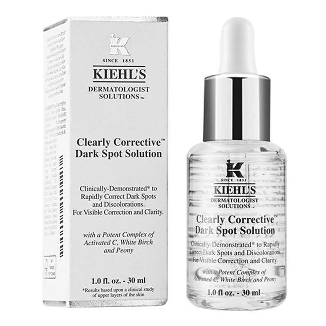 商品Kiehl's|Kiehl's/科颜氏 淡斑精华液 安白瓶 15ml/30ml/50ml/100ml/115ml,价格¥258,第1张图片