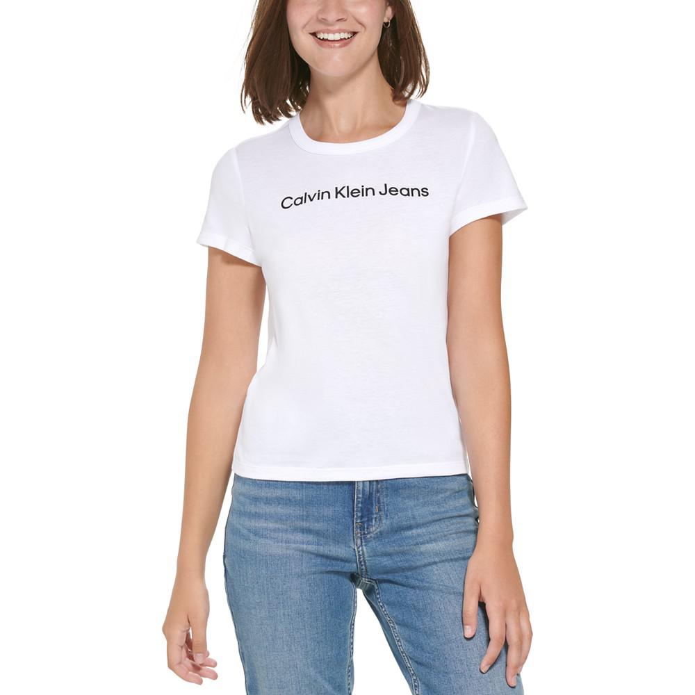 Women's Crewneck Logo Baby T-Shirt商品第1张图片规格展示