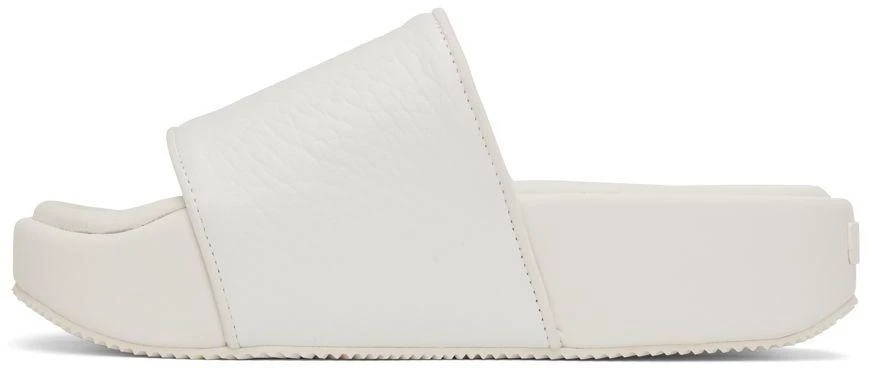 商品Y-3|White Leather Platform Slides,价格¥1337,第3张图片详细描述