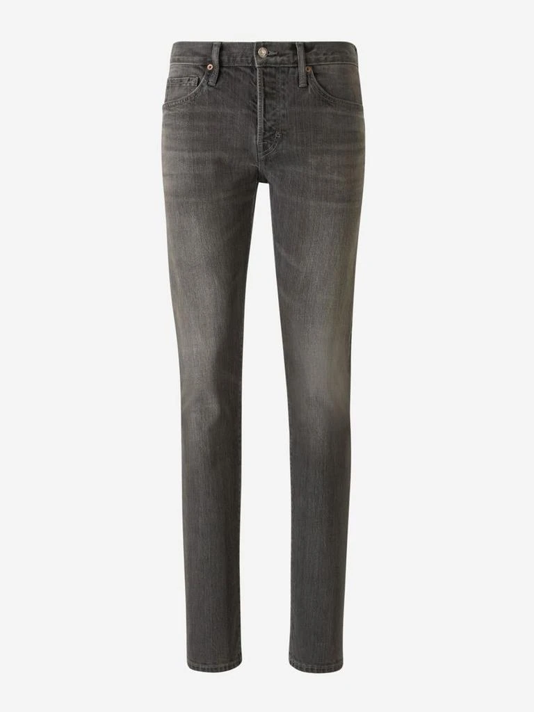 商品Tom Ford|Tom Ford Slim Fit Cotton Jeans,价格¥5712,第1张图片