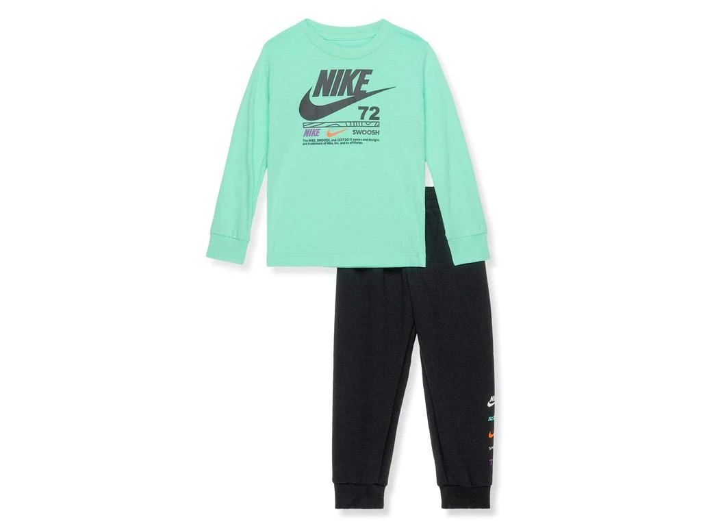 商品NIKE|NSW Illuminate Long Sleeve Tee & Pants Set (Toddler),价格¥274,第1张图片