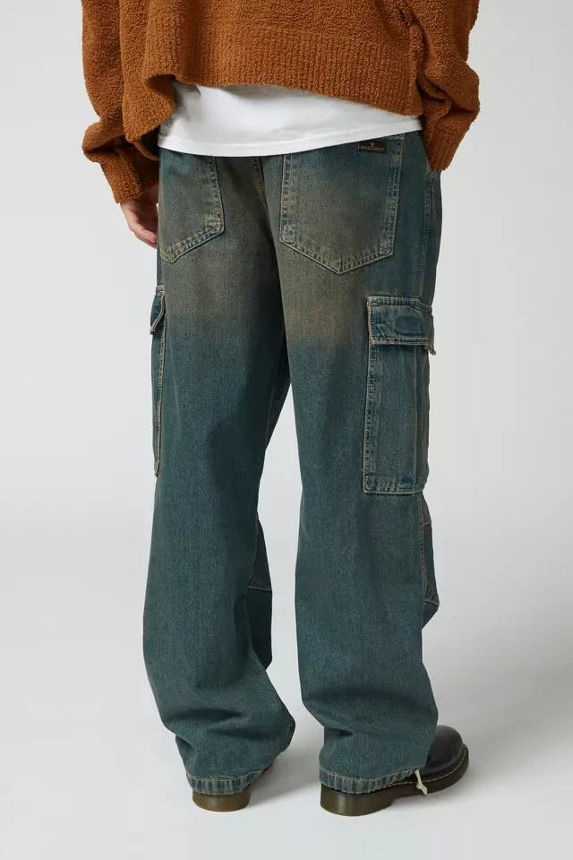 商品BDG|BDG Tinted Baggy Cargo Jean,价格¥303,第3张图片详细描述