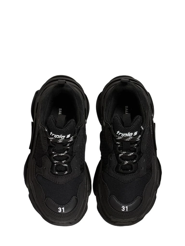 商品Balenciaga|Faux Leather Lace-up Sneakers,价格¥4470,第1张图片详细描述