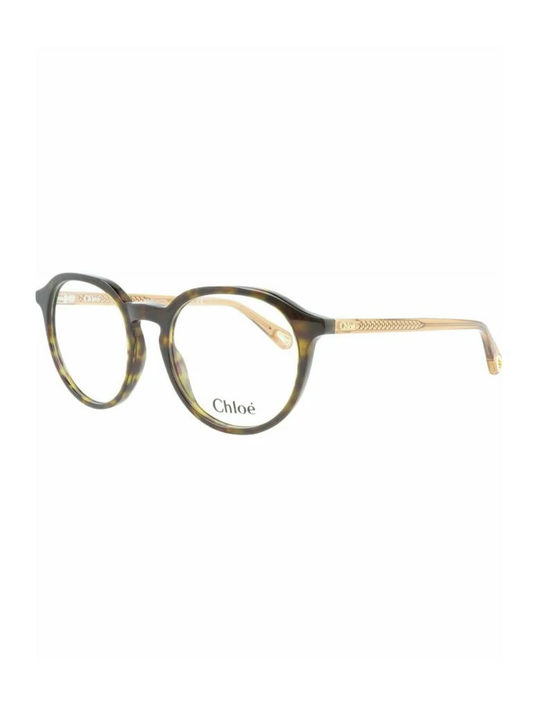 商品Chloé|Round-Frame Bio Acetate Optical Frames,价格¥732,第2张图片详细描述