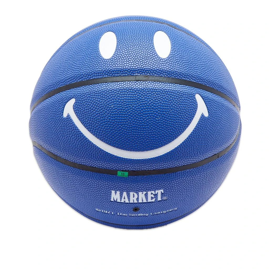 商品MARKET|MARKET Smiley Blue Basketball,价格¥551,第1张图片