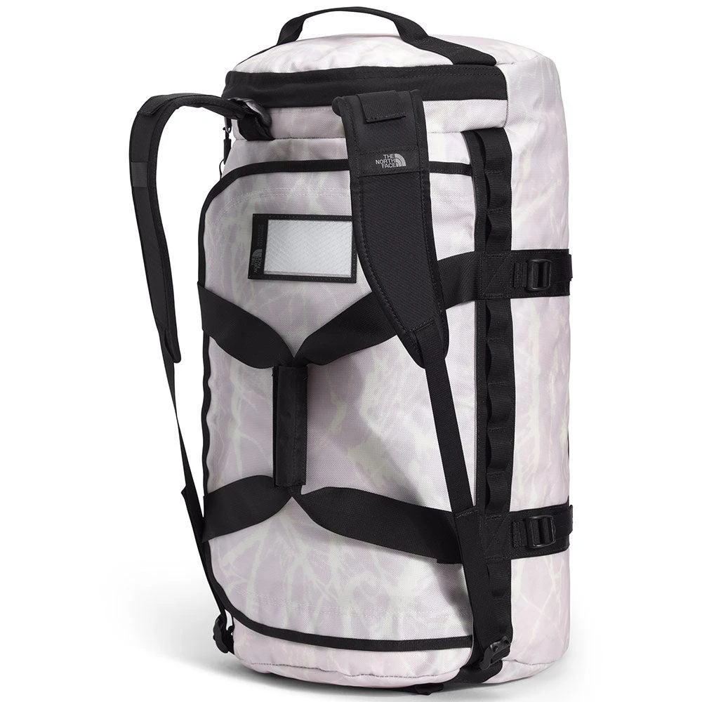 商品The North Face|Base Camp Duffel - M 'Lavender Fog Mountain Splatter Print / TNF Black',价格¥1129,第3张图片详细描述