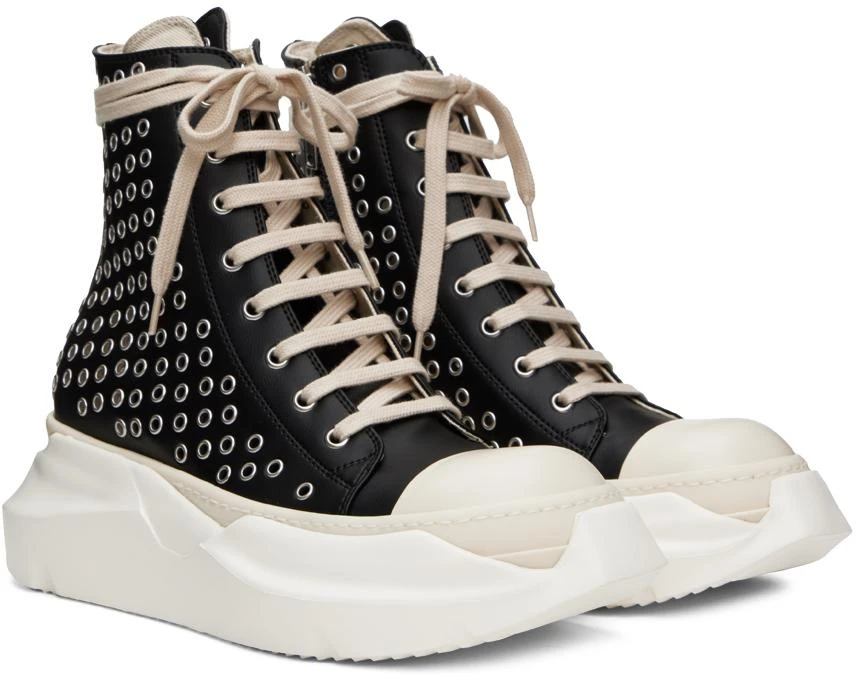 商品Rick Owens|Black Abstract Sneakers,价格¥4330,第4张图片详细描述