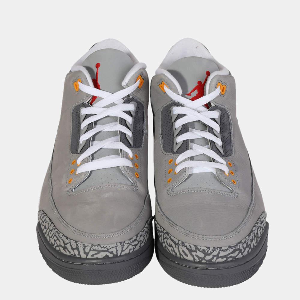 商品[二手商品] Jordan|Air Jordan 3 Retro 'Cool Grey' 2021 Sneakers (14 US) EU 47,价格¥2759,第5张图片详细描述
