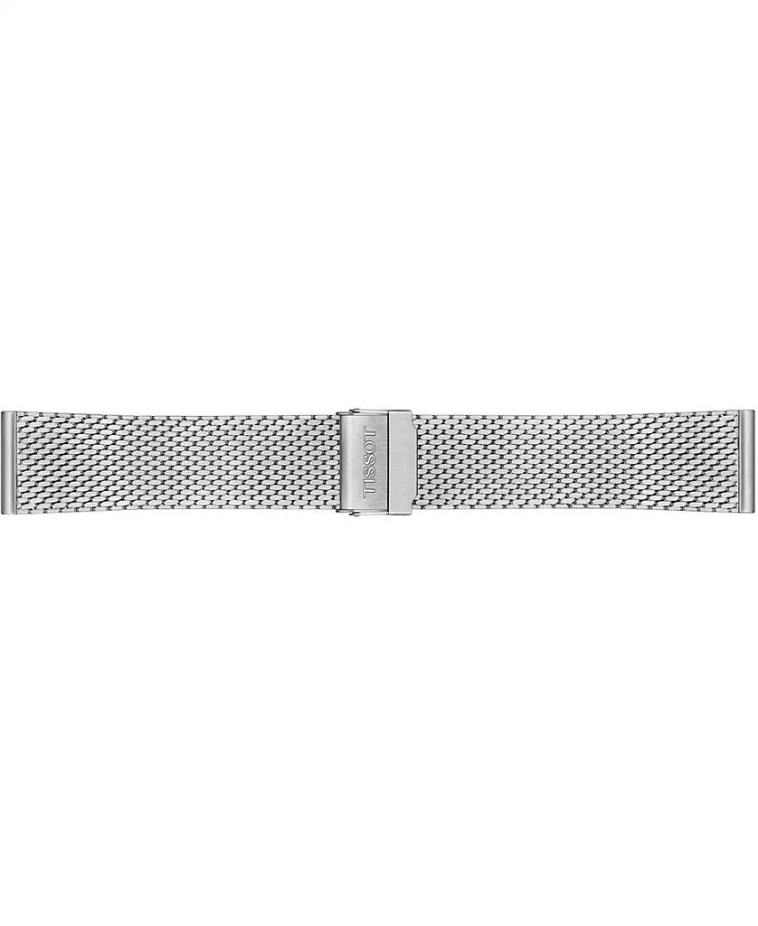 商品Tissot|Men's Swiss Chronograph Seastar 1000 Stainless Steel Mesh Bracelet Watch 45.5mm,价格¥4457,第5张图片详细描述