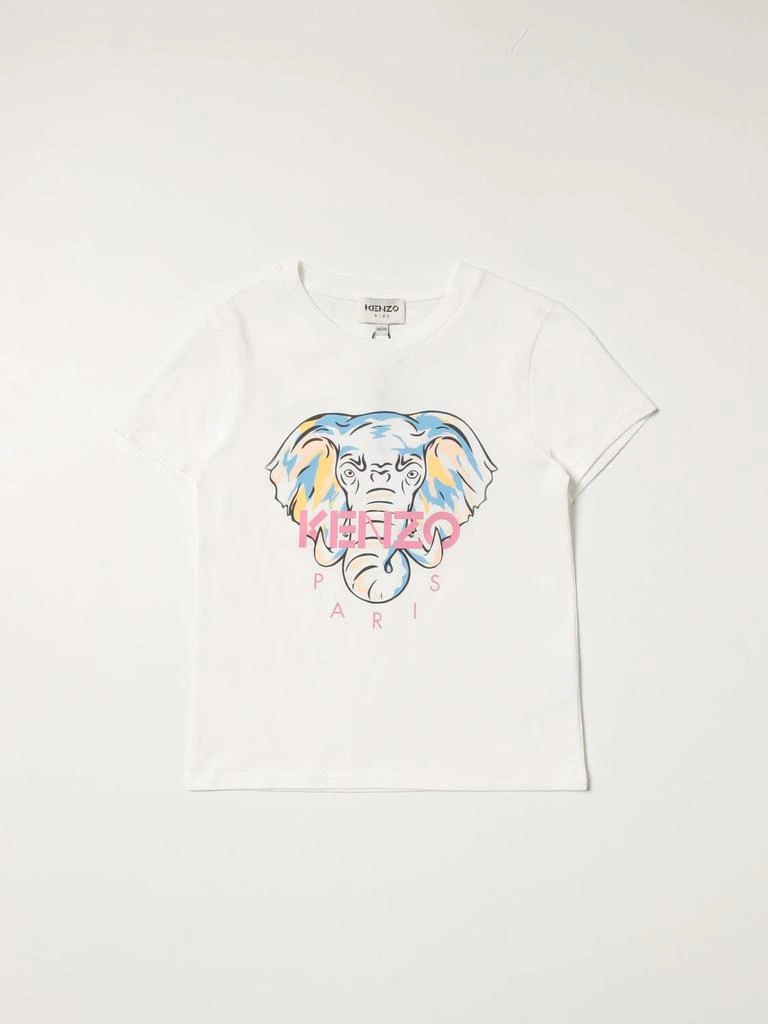 商品Kenzo|Kenzo Junior cotton t-shirt with logo,价格¥171,第1张图片