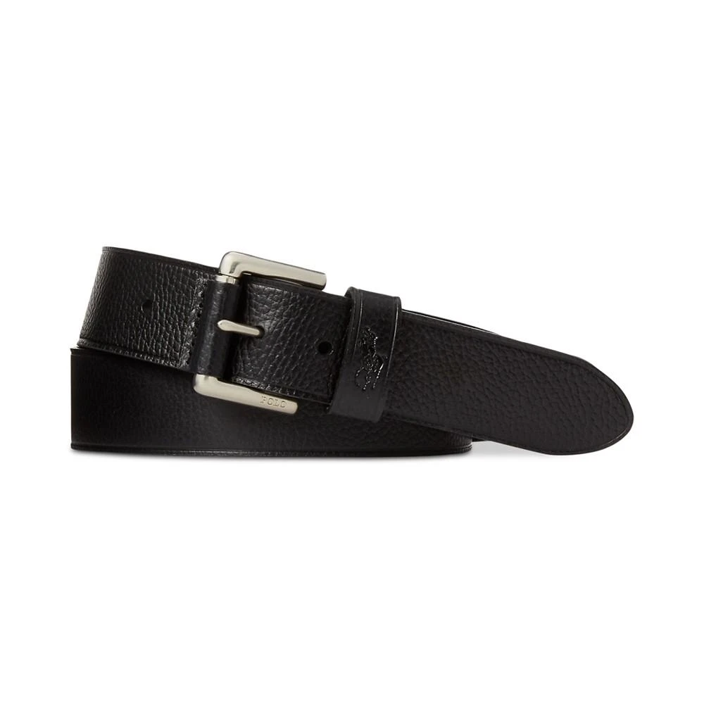 商品Ralph Lauren|Men's Signature Pony Leather Belt,价格¥614,第1张图片