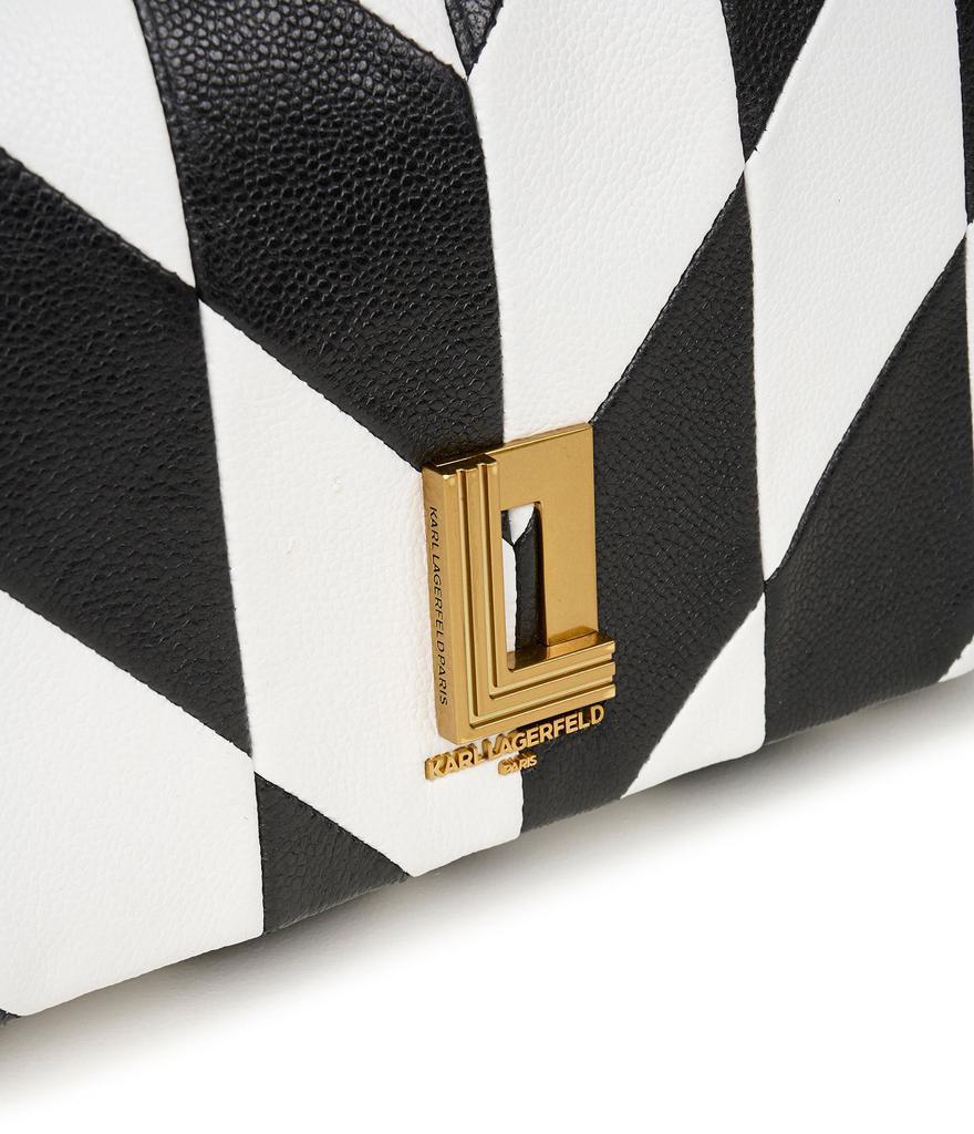 商品Karl Lagerfeld Paris|LAFAYETTE MEDIUM SHOULDER BAG,价格¥1554,第6张图片详细描述
