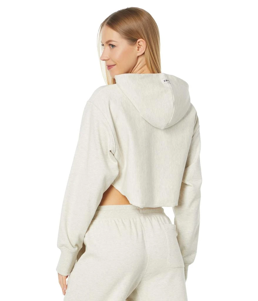 商品CHAMPION|Reverse Weave French Terry Crop Curve Hem Hoodie,价格¥375,第2张图片详细描述