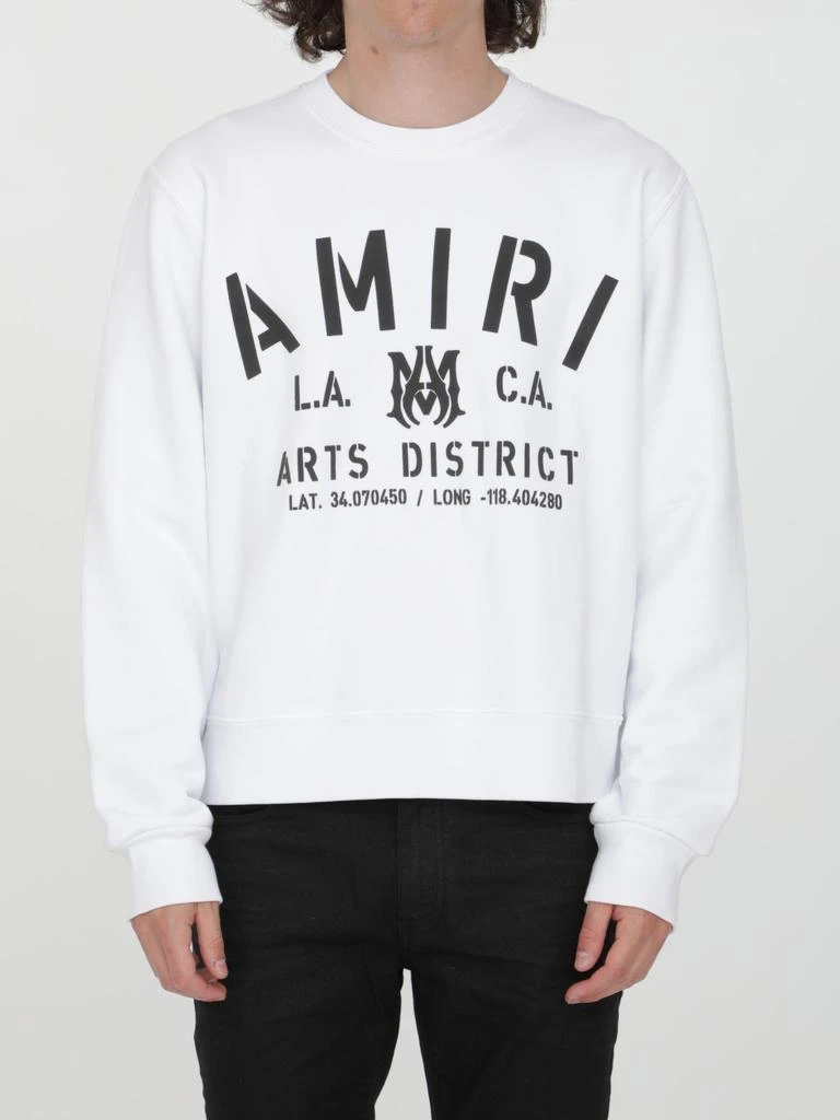 商品AMIRI|White sweatshirt with logo,价格¥4309,第1张图片