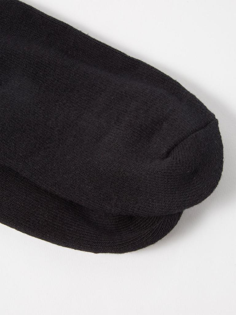 Pack of six logo-embroidered cotton-blend socks商品第3张图片规格展示