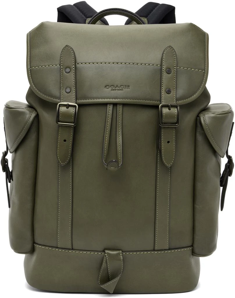 商品Coach|Green Hitch Backpack,价格¥3776,第1张图片