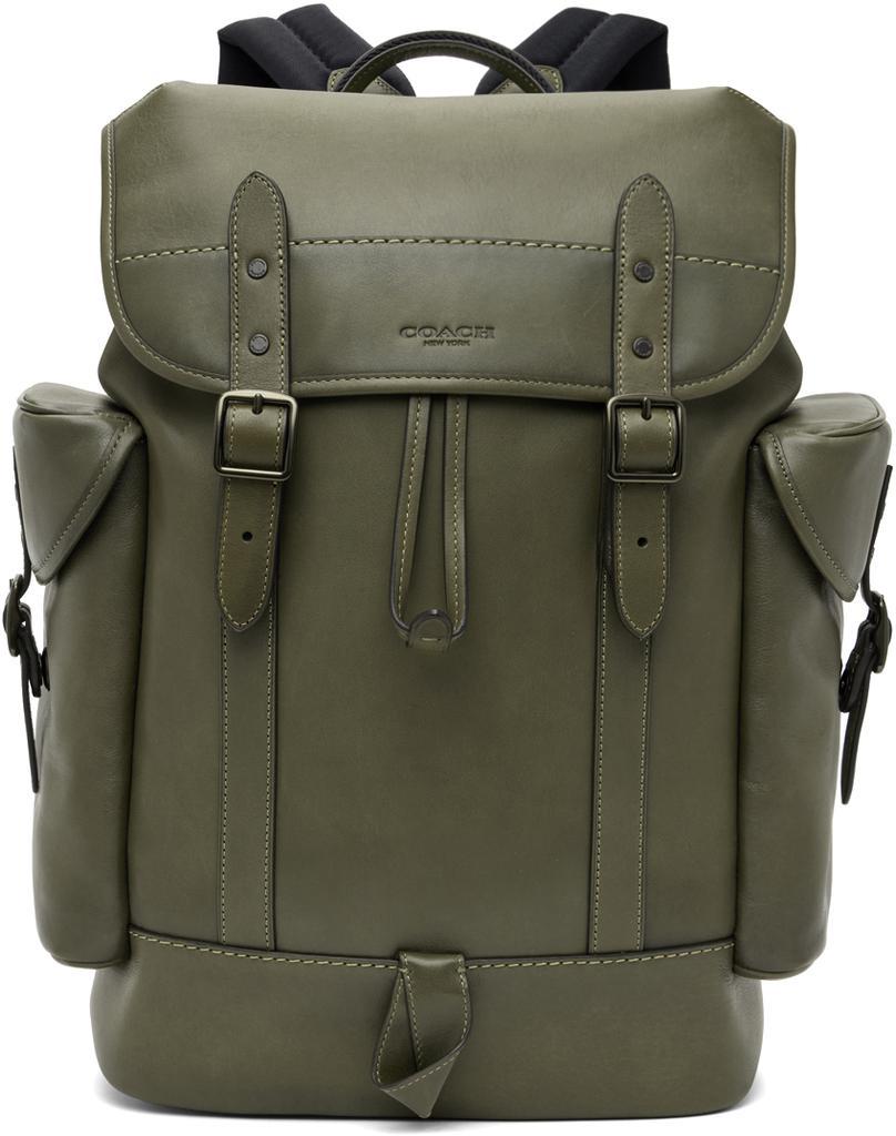 商品Coach|Green Hitch Backpack,价格¥5540,第1张图片
