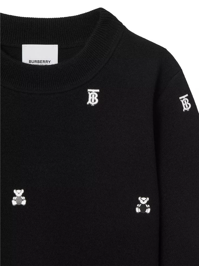 商品Burberry|Little Kid's &amp; Kid's Nicky Bear Logo Sweatshirt,价格¥2845,第4张图片详细描述