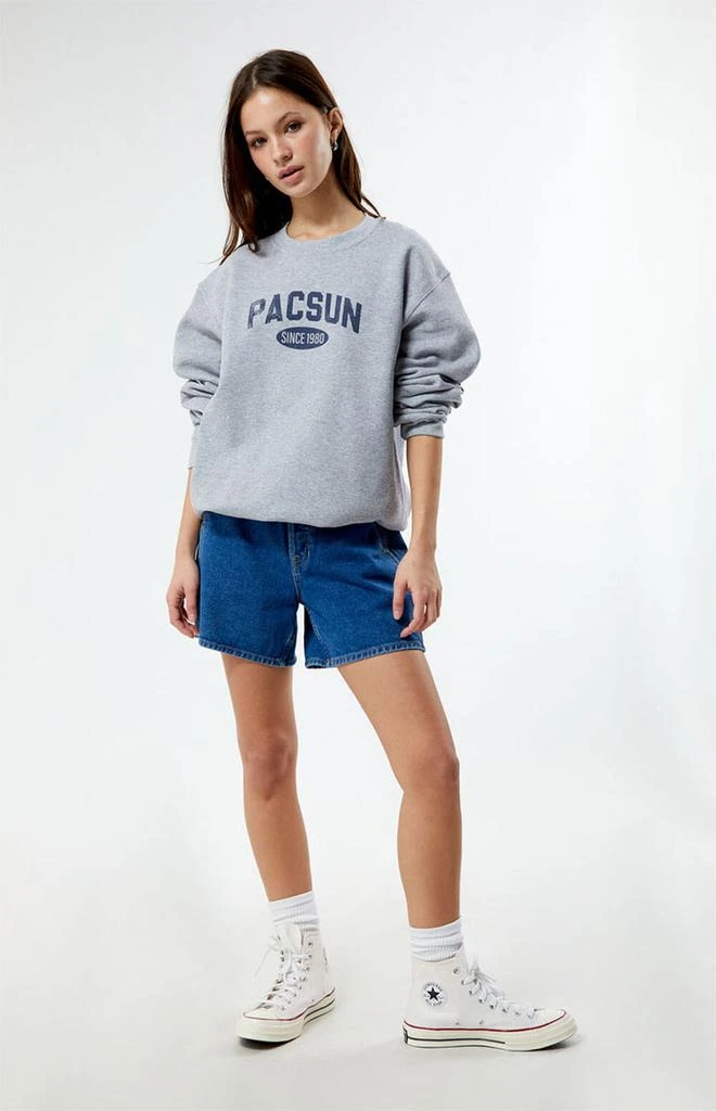 商品PacSun|Distressed Crew Neck Sweatshirt,价格¥364,第3张图片详细描述